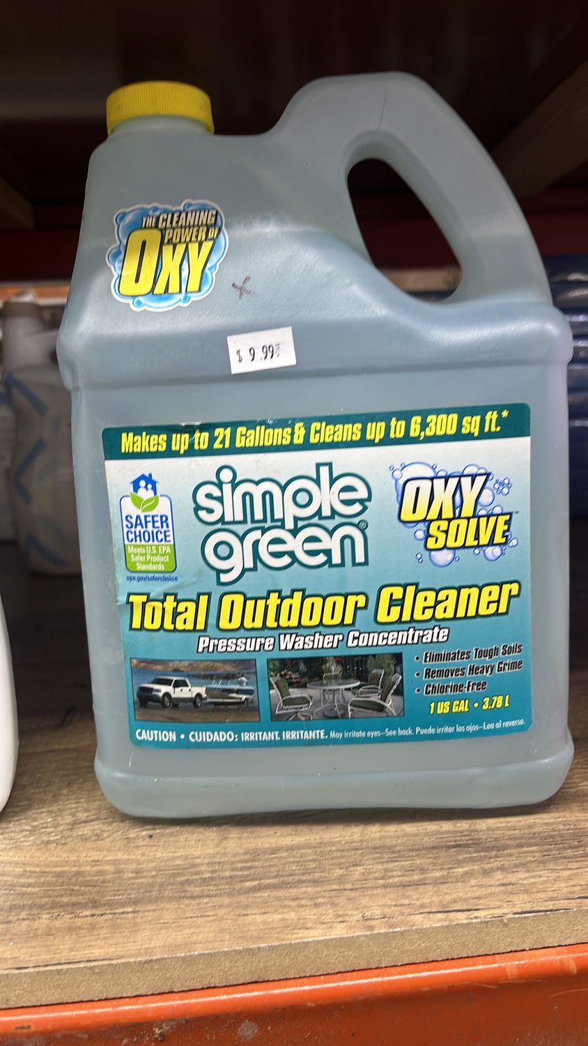 Simple green outdoor cleaner