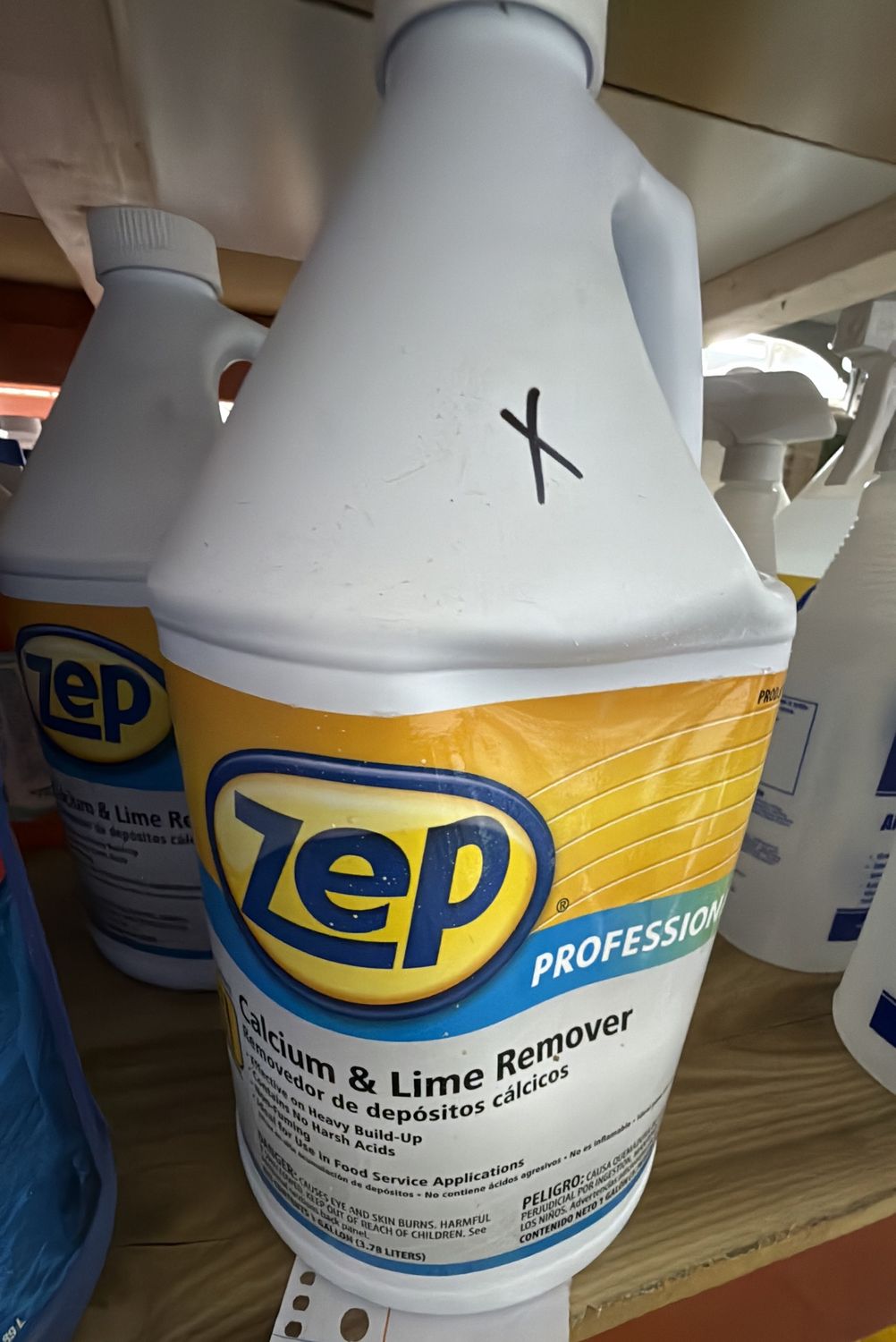 Zep calcium &amp; lime remover
