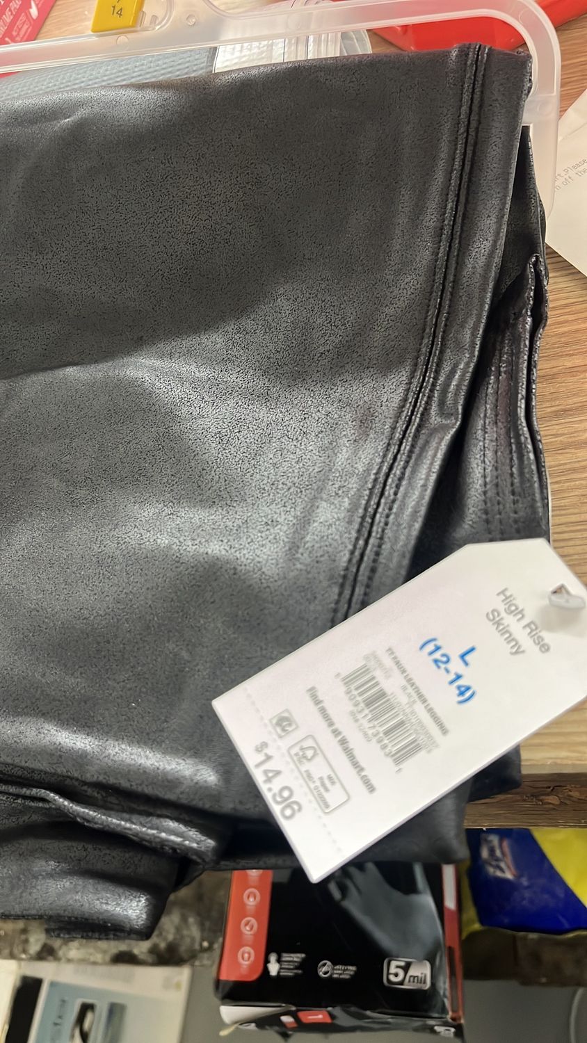 High rise legging size large