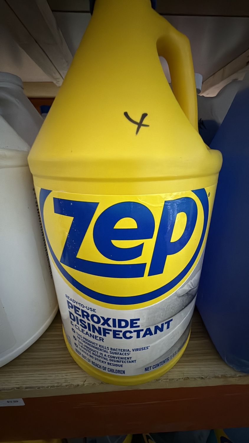 Zep peroxide disinfectant
