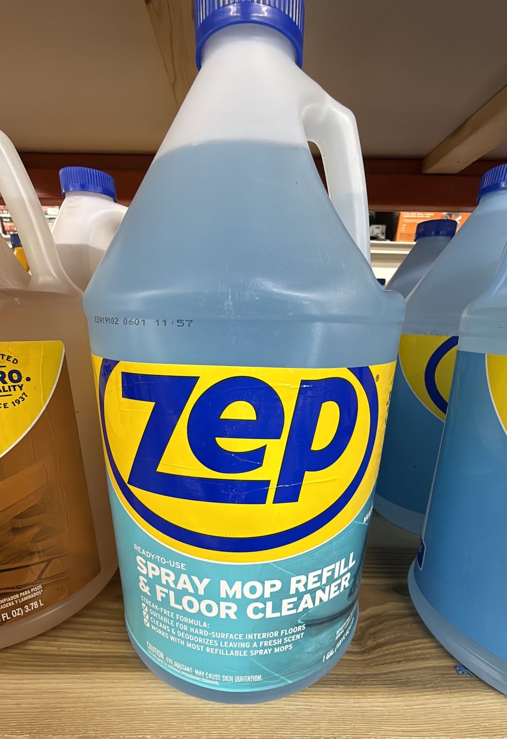 Zep Spray Mop refill &amp; floor cleaner