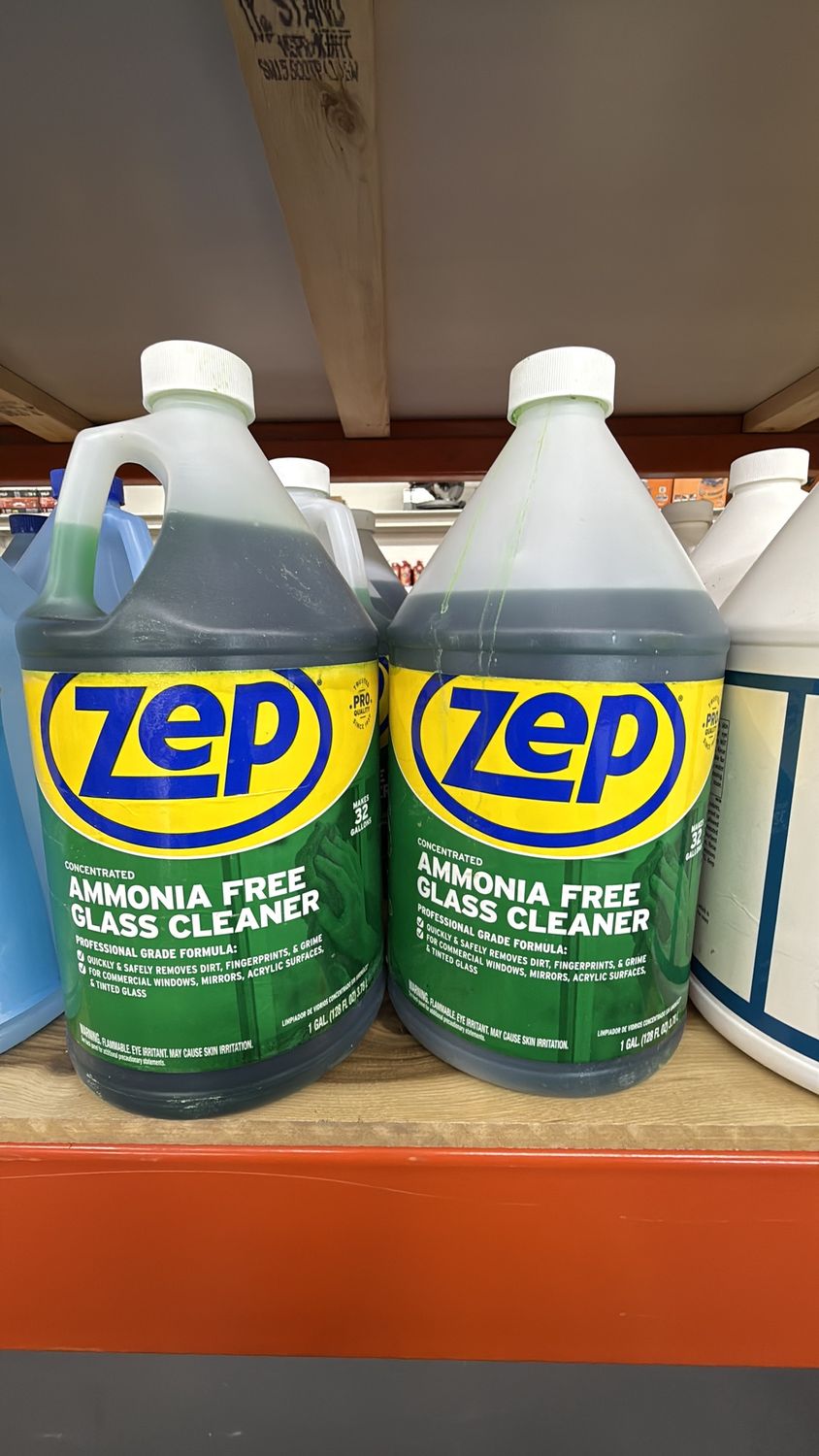 Zep Amnonia Free glass Cleaner