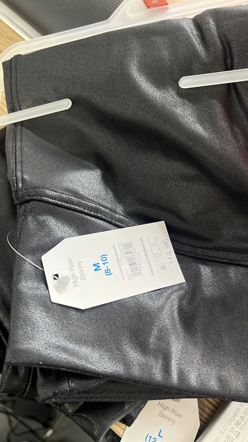 High rise skinny leggings size medium