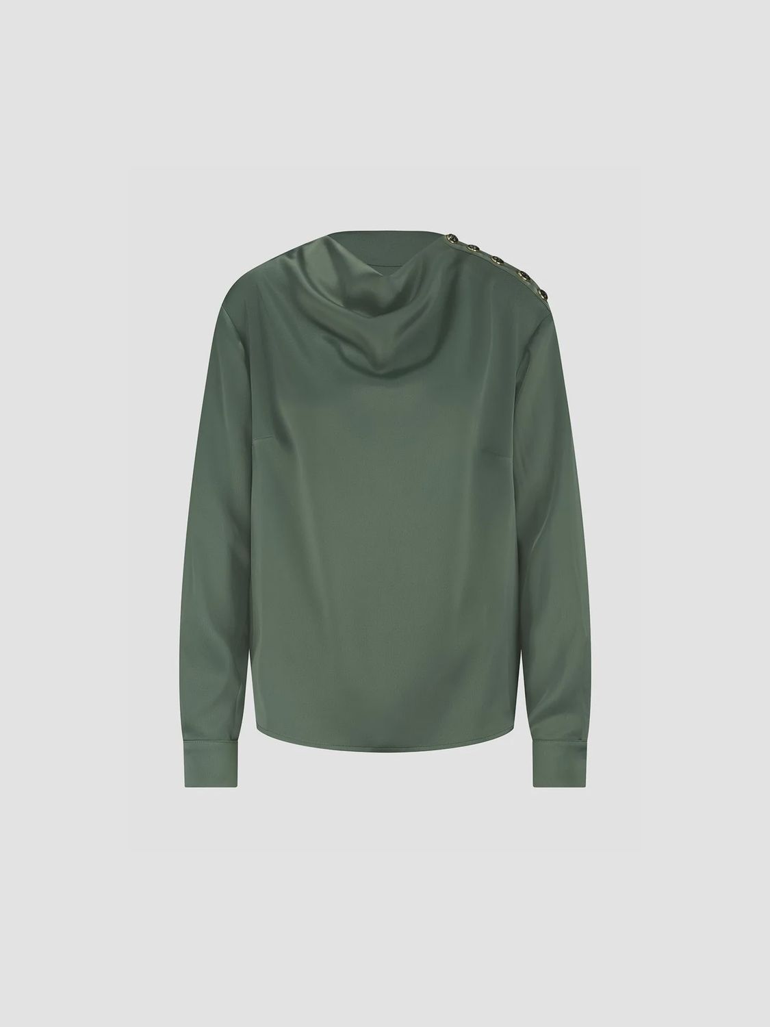 Joline High Collar Blouse