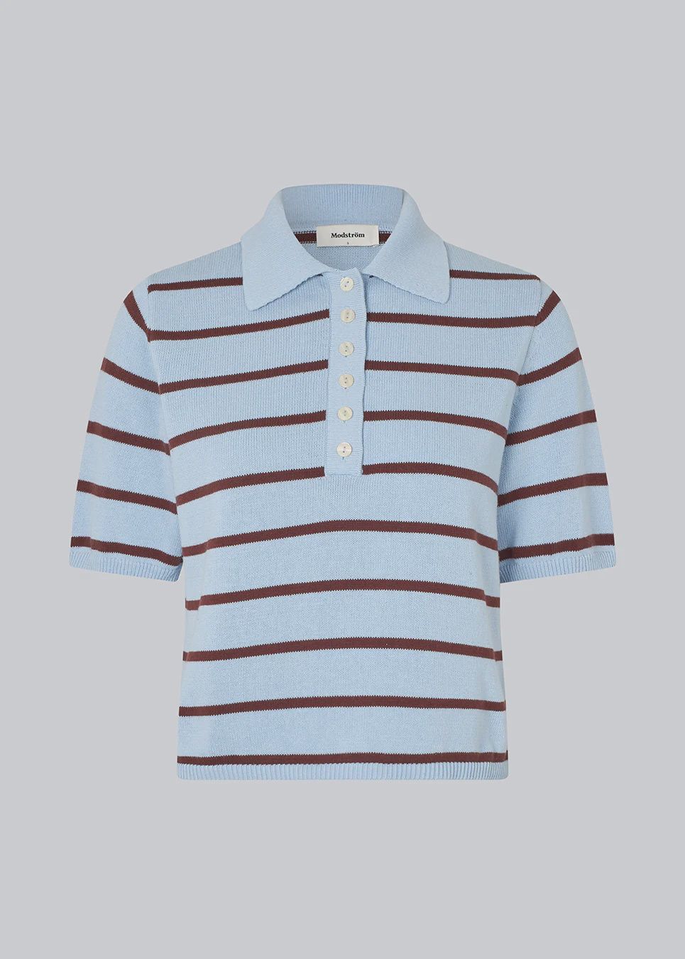 Malvamd SS stripe polo