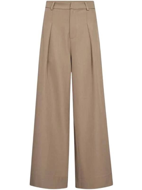LunaCC Pleat Pant Taupe