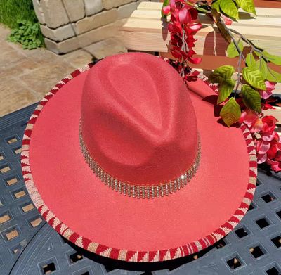 Crimson Horizon Fedora