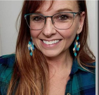 Boho Diamond Beaded Earrings