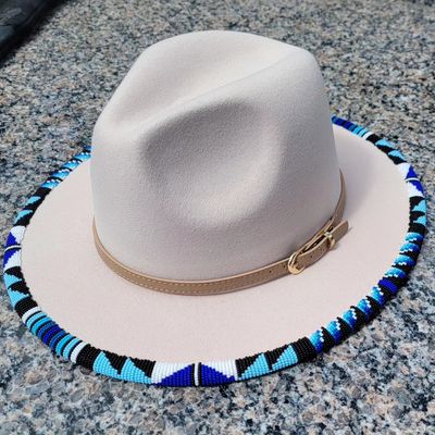 Fedoras With Beadwork