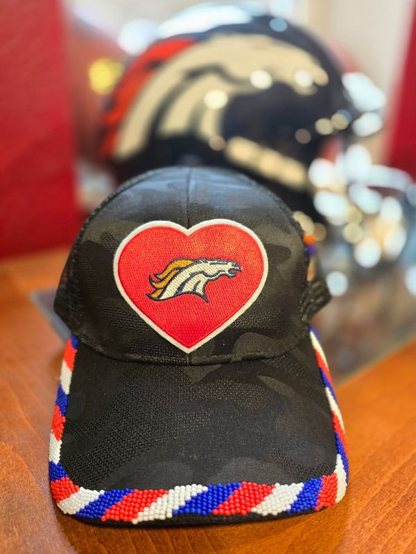 Ball Caps Beaded Brims