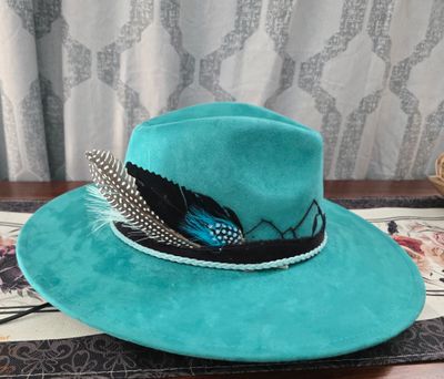 Whimpering Peaks Hand Embroidered Fedora