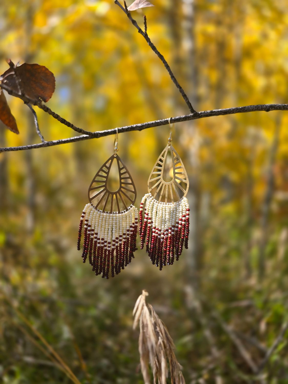 Emberfall Beaded Earrings
