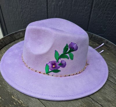 Whimsy Bloom Fedora