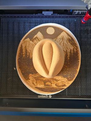 Laser Burned Fedora