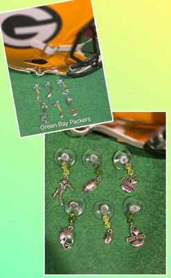 Team Spirit Glass Charms