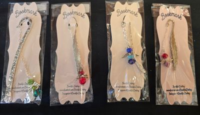 Metal Beaded Bookmarks