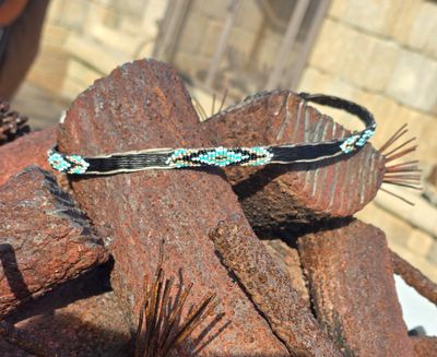 Horse Hair Beaded Band