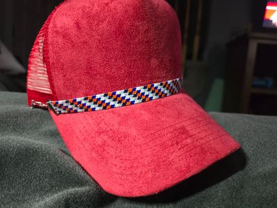 Beaded Ballcap Hat Bands