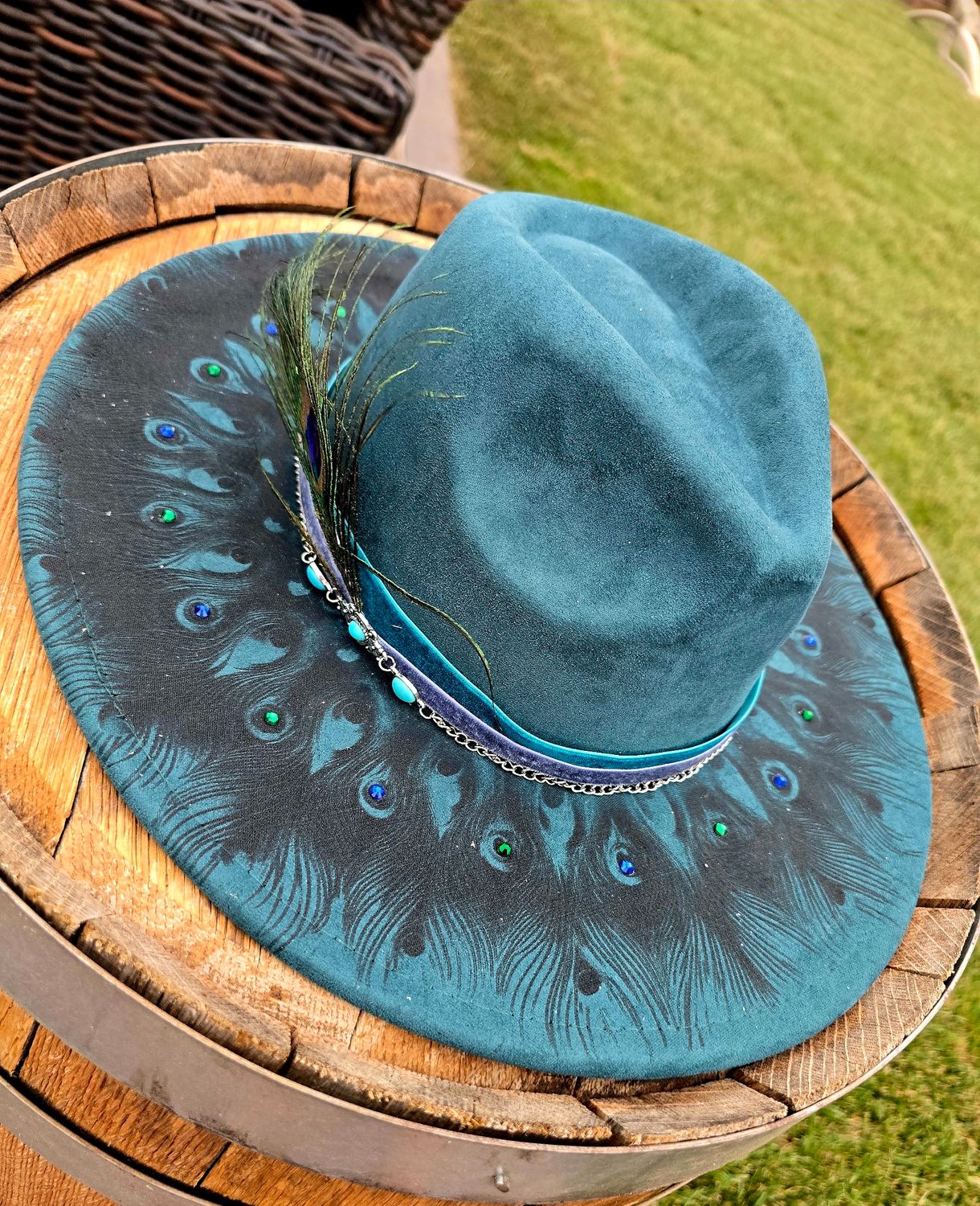 Peacock Mirage Fedora