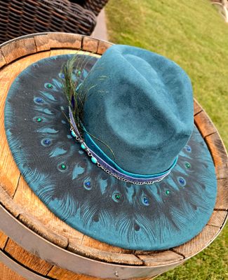 Peacock Mirage Fedora