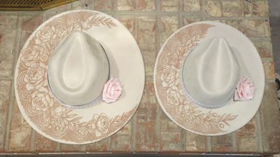 Blush Bloom Fedora