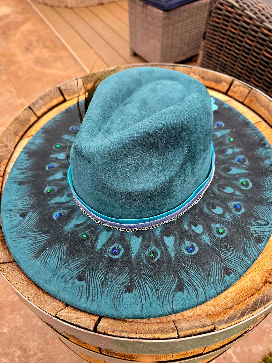 Peacock Fedora