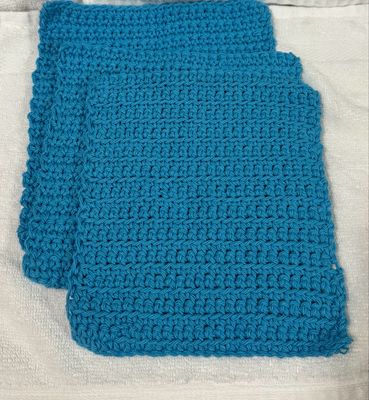 Blue Cotton Cloths Set