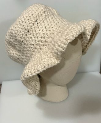 Cream Bucket Hat