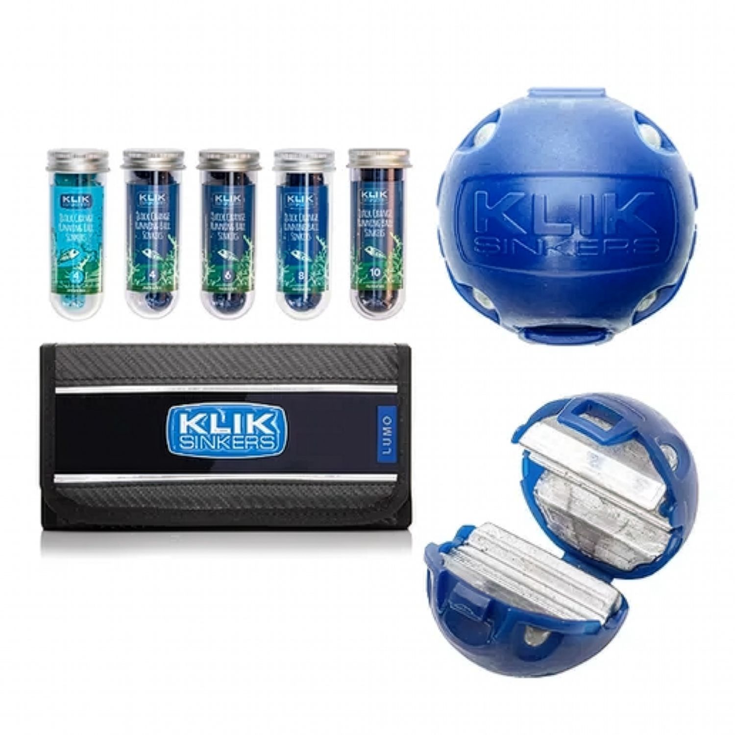 Klik Sinkers Wallet - 5 tubes/sizes