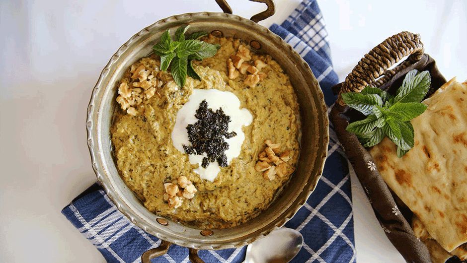 Kashk bademjoon - کشک بادمجان