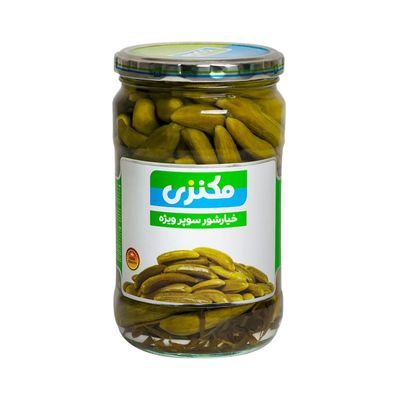Makenzi Pickled cucumber - خیار شور سوپر ویژه مکنزی