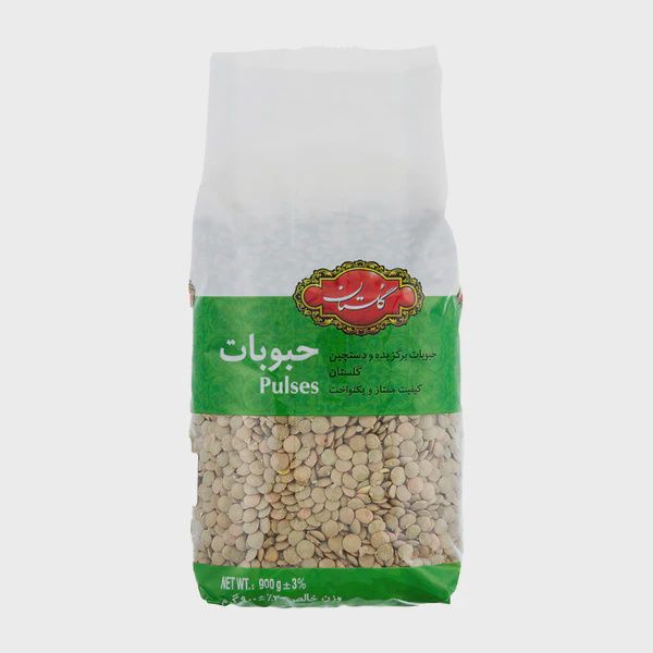 Golestan green lentil - 900g -عدس سبز