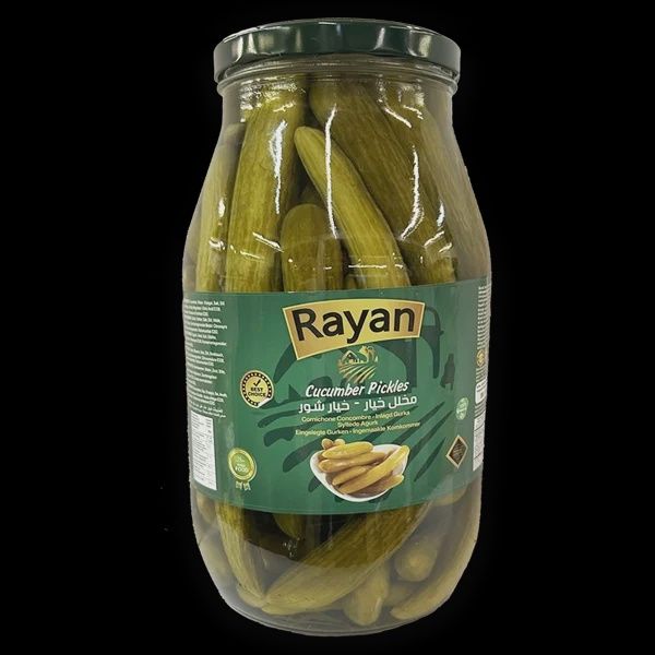 Rayan pickled cucumber - 2600 g - خیار شور رایان