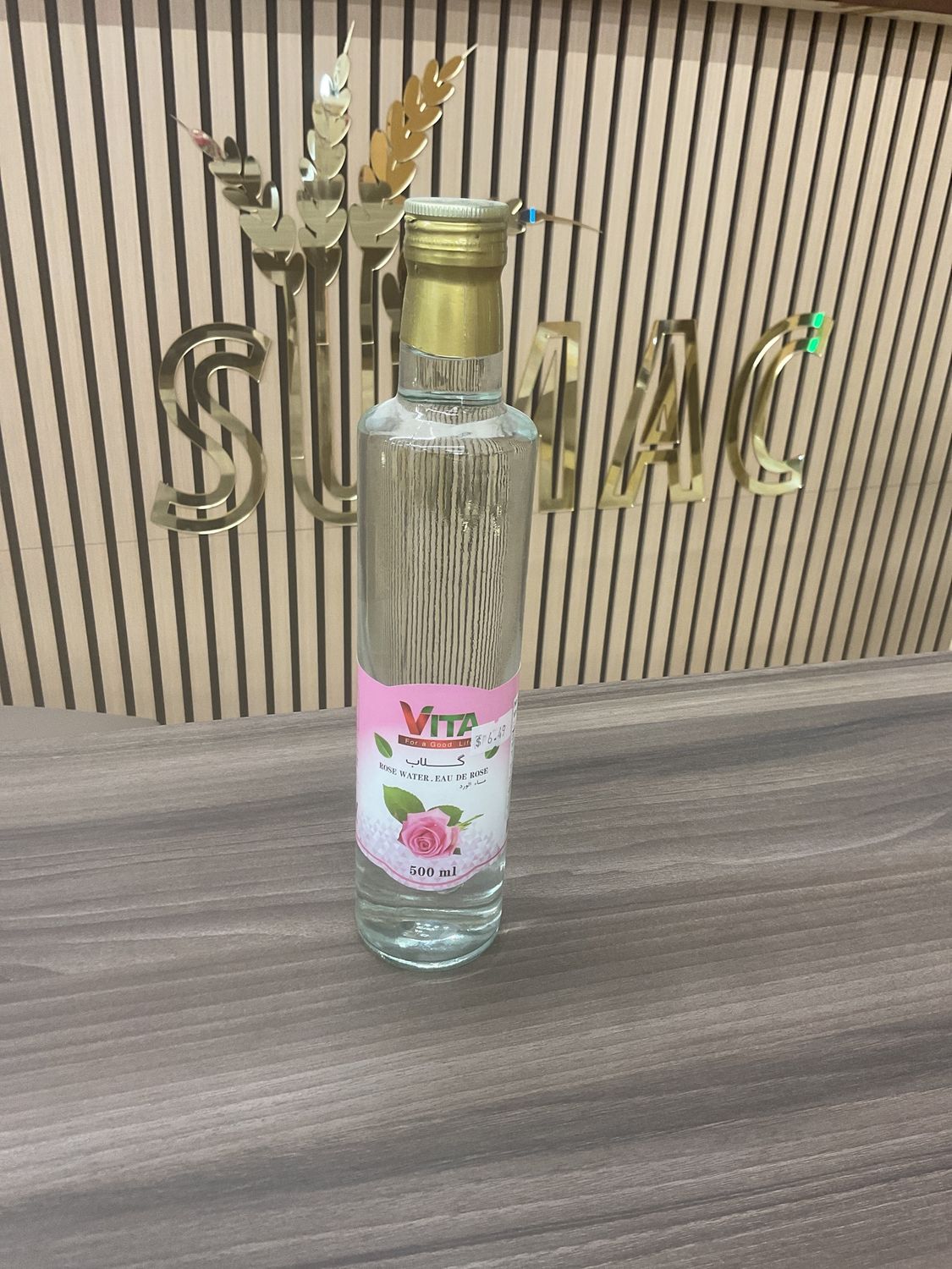 Vita rose water standard- 500 ml - گلاب