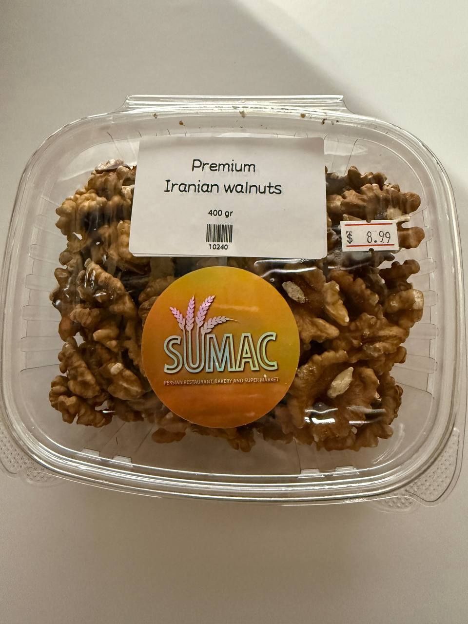 Premium Iranian walnuts - 400 gr - گردوی درجه یک ایرانی