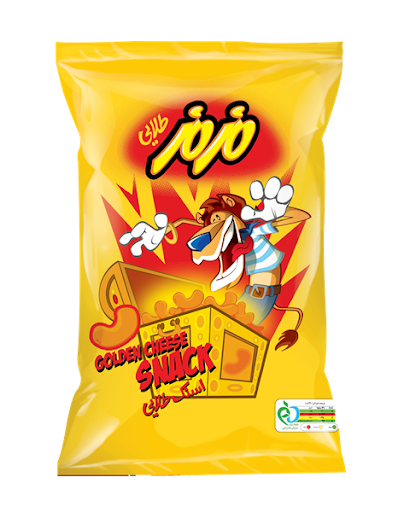 Mazmaz classic cheese snack - پفک مزمز