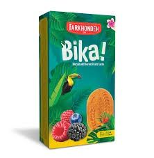 Farkhondeh forest Fruit biscuit - بیسکوییت میوه های استوایی