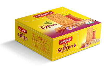 Farkhondeh saffron biscuit  - 800 gr - بیسکوییت زعفرانی