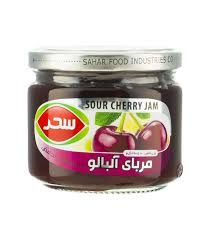Sahar sour cherry jam - مربا البالو سحر