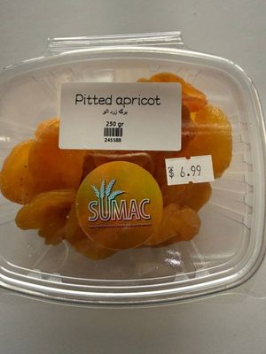 Pitted apricot -  250 gr - برگه زردآلو