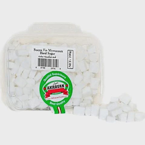 Akhavan sugar cube white 700 gr -  قند شکسته اخوان