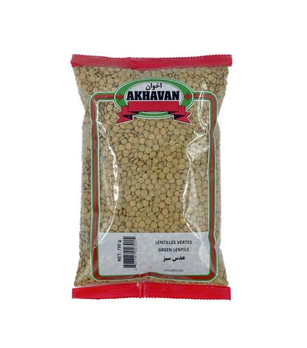 Akhavan green lentils - عدس سبز اخوان