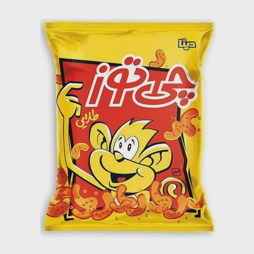 Cheetoz golden snack cheese - پفک چی توز طلایی