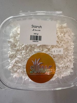 Starch - 500 gr - نشاسته گل