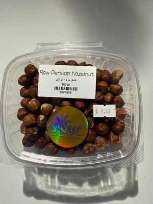 Raw persian hazelnut - 300 gr - فندق خام ایرانی