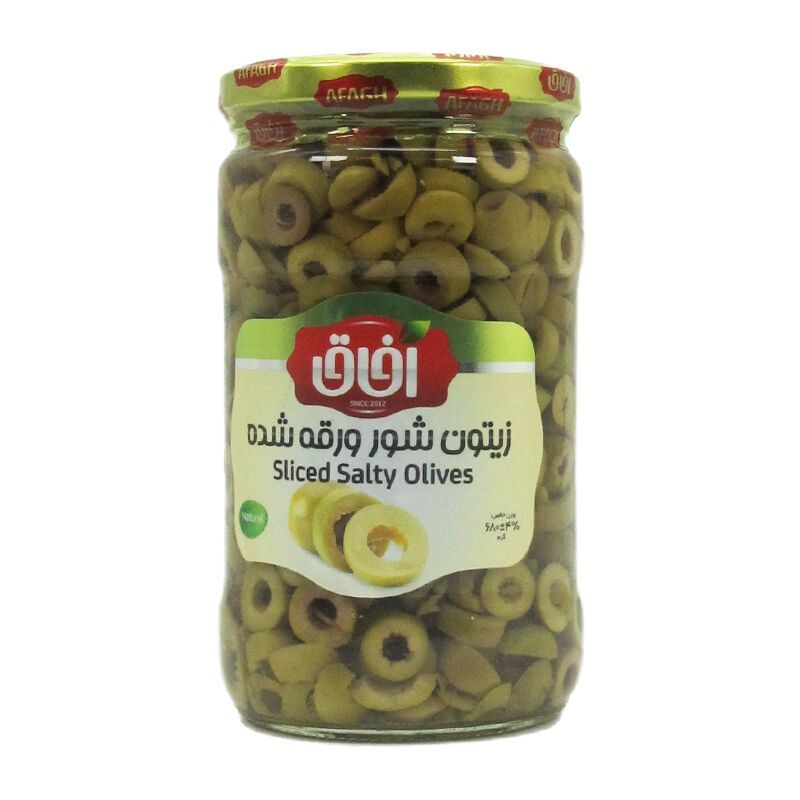 Afagh Sliced olive - زیتون ورقه شده
