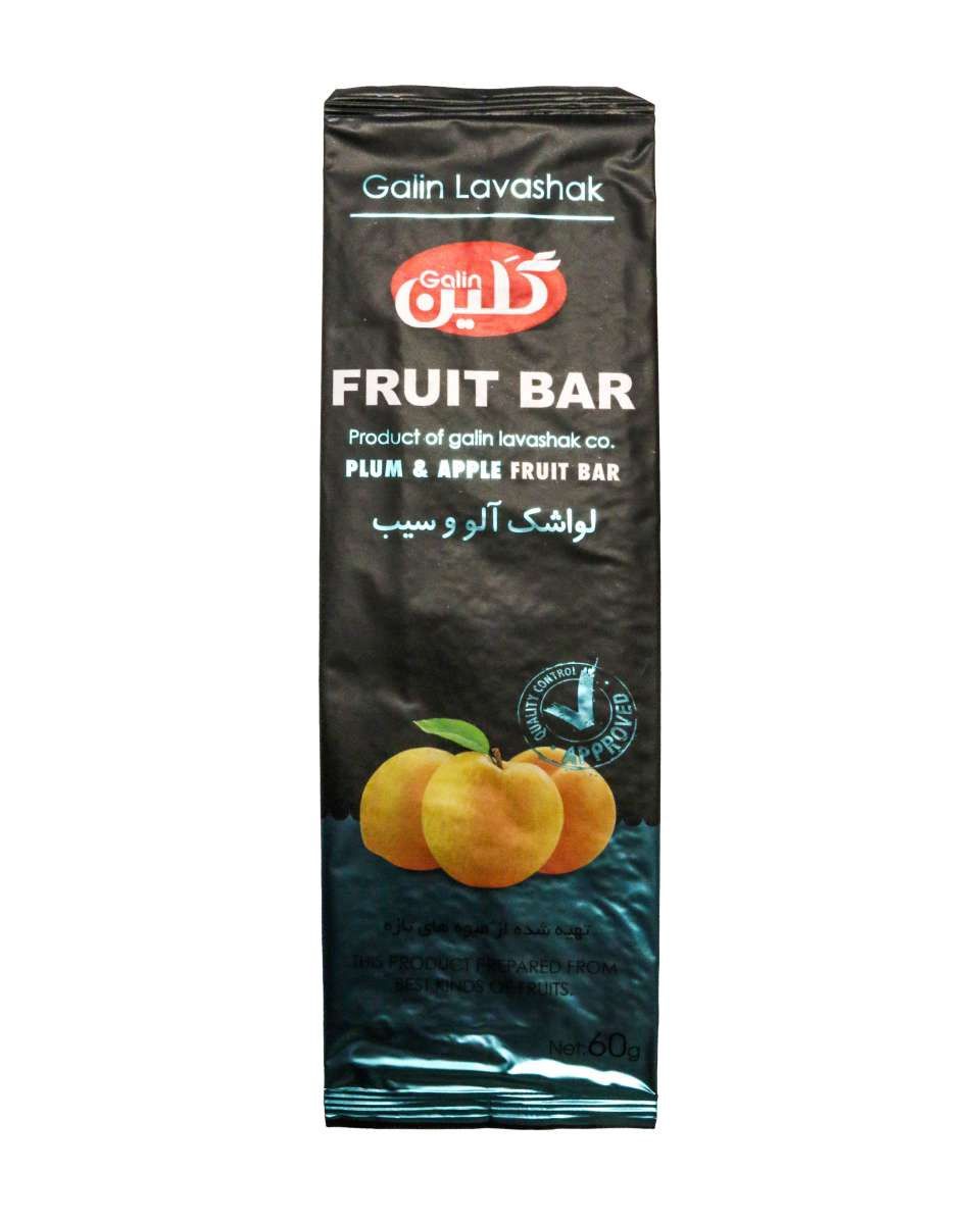 Galin Fruit Bar-plum &amp; apple - لواشک آلو و سیب گلین