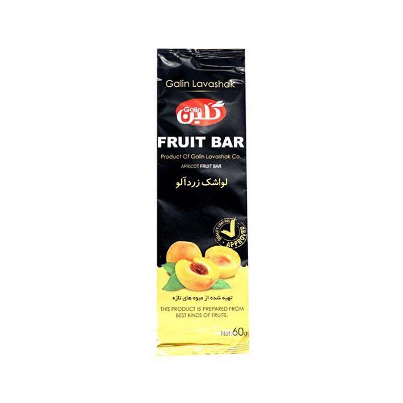 Galin Fruit Bar- apricot - لواشک زردالو گلین