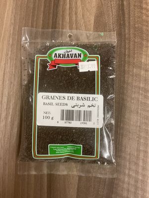 Basil seeds - تخم شربتی