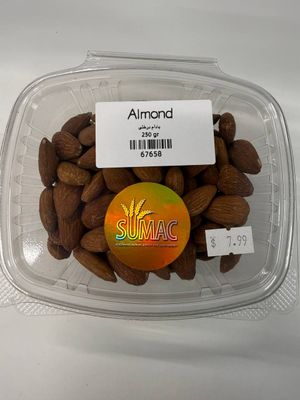 Almond Salted -250 gr- بادام درختی